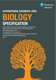 Pearson Edexcel International A Level-Biology Specification